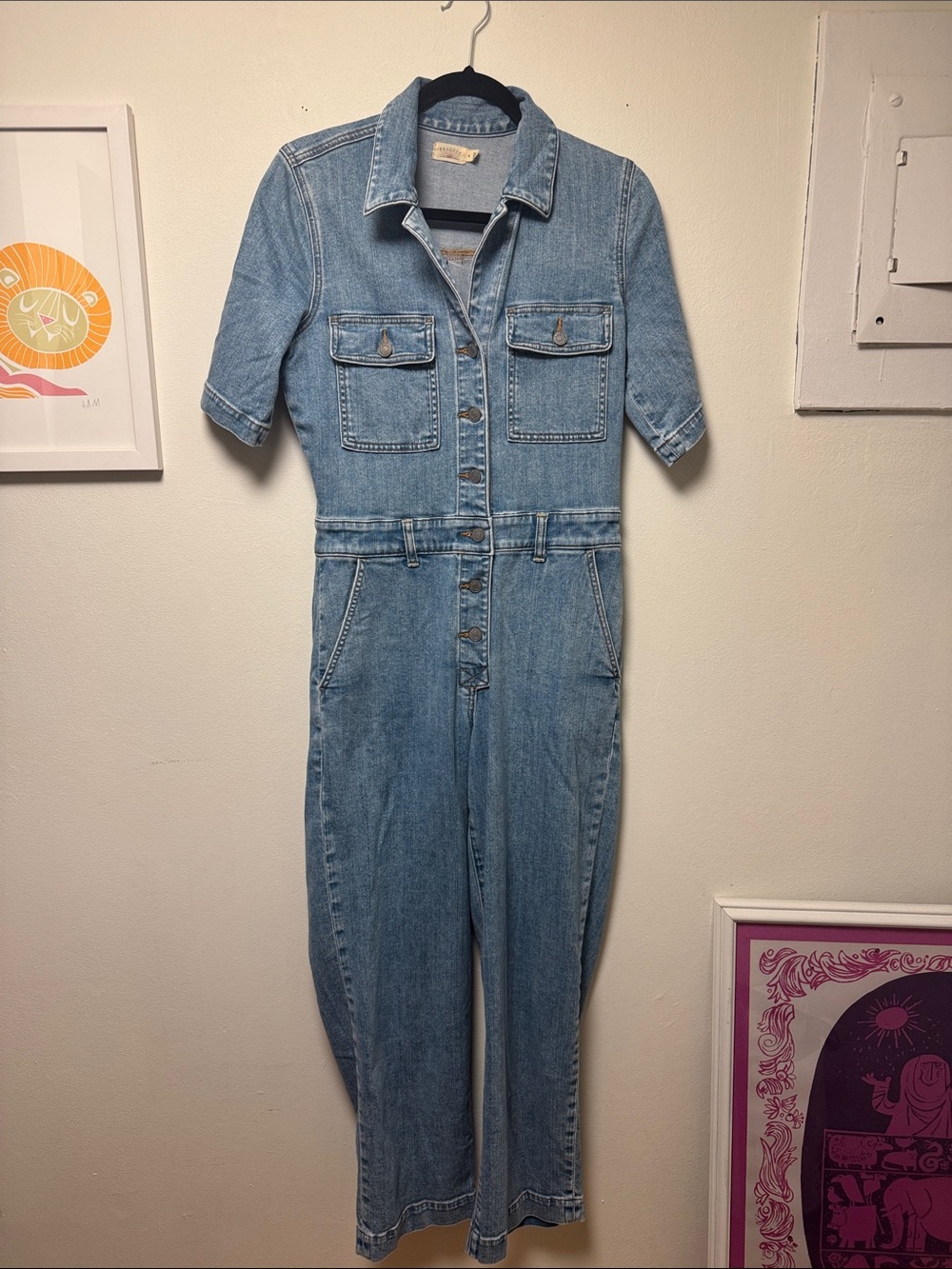 Faherty Denim Jumpsuit